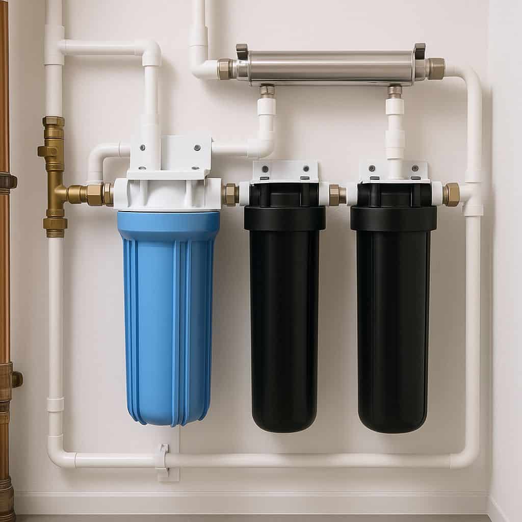 Gottfried Plumbing installs advanced water purification systems in Boerne, TX, helping families access clean, safe, and great-tasting water directly from their tap with professionally installed filtration and UV systems.