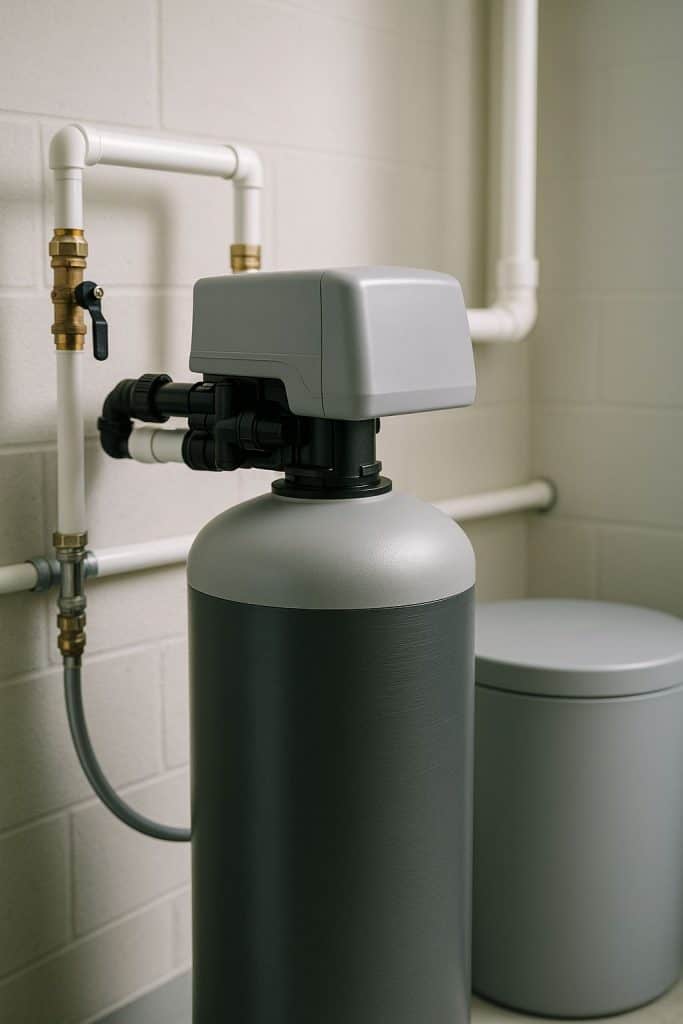 Gottfried Plumbing installs modern residential water softeners in Boerne, TX and nearby areas. Our clean and professional installations help reduce hard water buildup, protect your plumbing, and improve appliance performance with long-lasting results.