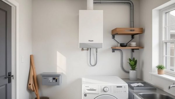 Tankless water heater installation in Boerne TX